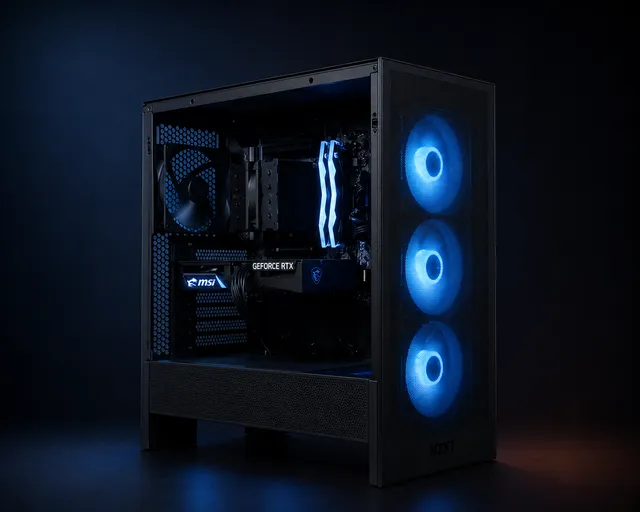 Игровой компьютер RTX 5070 | Ryzen 5 7400F | 16ГБ | 1 ТБ SSD